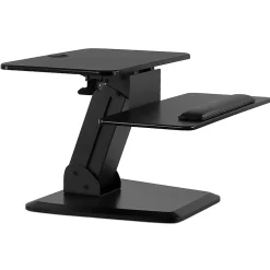 Mount-It! Standing Desks<23"W Manual Adjustable Standing Desk Converter, Black (MI-7916)