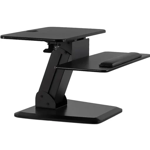 Mount-It! Standing Desks<23"W Manual Adjustable Standing Desk Converter, Black (MI-7916)