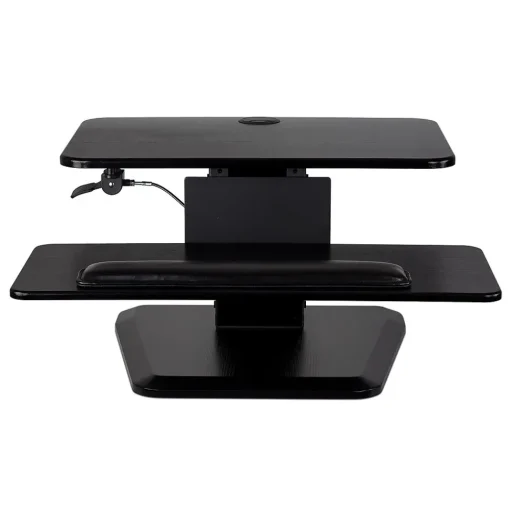 Mount-It! Standing Desks<23"W Manual Adjustable Standing Desk Converter, Black (MI-7916)