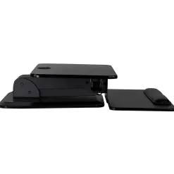 Mount-It! Standing Desks<23"W Manual Adjustable Standing Desk Converter, Black (MI-7916)