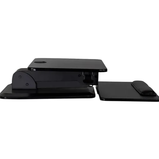 Mount-It! Standing Desks<23"W Manual Adjustable Standing Desk Converter, Black (MI-7916)