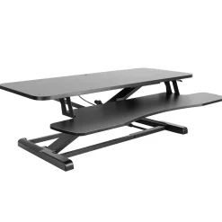 Mount-It! Standing Desks<36"W Manual Adjustable Standing Desk Converter, Black (MI-8050)