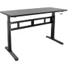 Mount-It! Standing Desks<55"W Manual Adjustable Standing Desk, Black (MI-7981)