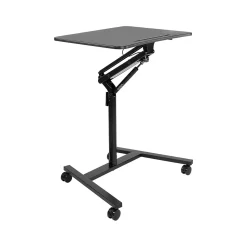 Mount-It! Standing Desks<28"W Manual Adjustable Standing Desk, Black (MI-7969)