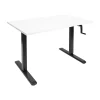 Mount-It! Standing Desks<48"W Manual Adjustable Standing Desk, White/Black (MI-18069)