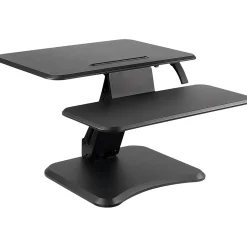 Mount-It! Standing Desks<25"W Manual Adjustable Standing Desk Converter, Black (MI-7957)