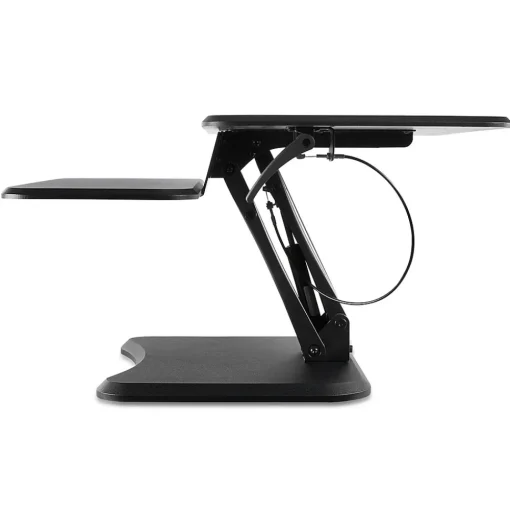Mount-It! Standing Desks<25"W Manual Adjustable Standing Desk Converter, Black (MI-7957)
