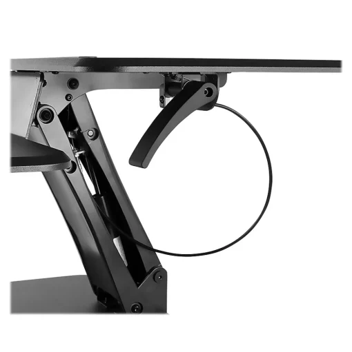 Mount-It! Standing Desks<25"W Manual Adjustable Standing Desk Converter, Black (MI-7957)