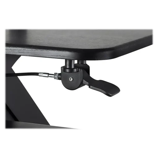Mount-It! Standing Desks<24"W Manual Adjustable Standing Desk Converter with Dual Monitor Mount, Black (MI-7914)