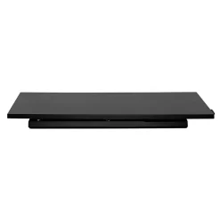 Mount-It! Standing Desks<32"W Rectangular Adjustable Metal Standing Desk Converter, Black (MI-7929BLK)