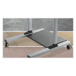 Mount-It! Standing Desks<Mount-lt! 37"-55" Adjustable Monitor Rolling Stand up Desk, Black (MI-7970B)