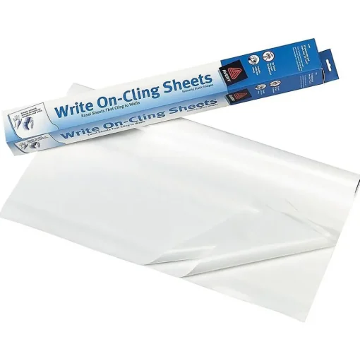 National Brand Dry Erase<Polyvinyl Chloride Dry-Erase Whiteboard, 3' x 2' (24391)