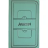 National Brand Accounting & Record Journals<National Canvas Tuff Series Accounting Journal, 12.13" x 7.63", Green, 250 Sheets/Book (A66500J)