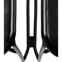 National Public Seating Folding & Stacking<Commercialine 850 Series Ultra Compact Stack Chair, Black, 20 Pack (850-CL/20)