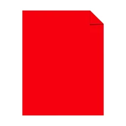 Neenah Paper Multipurpose Paper<Neenah Astrobrights Paper, 8.5" x 11", 50 Text, Re Entry Red, 5000/Carton (45274N)