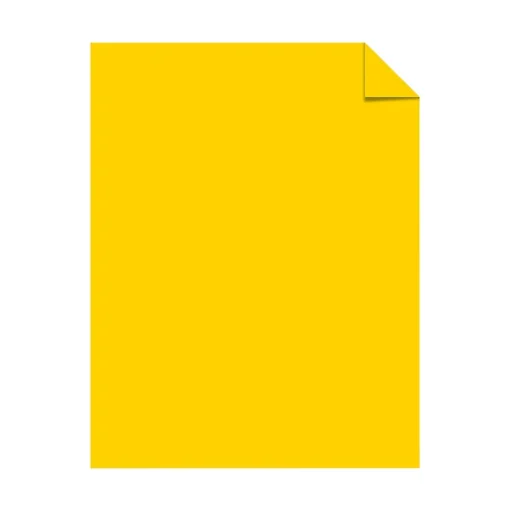 Neenah Paper Multipurpose Paper<Neenah Astrobrights Paper, 8.5"x14, 60lb., Text, Solar Yellow 5000/Carton (22532W)