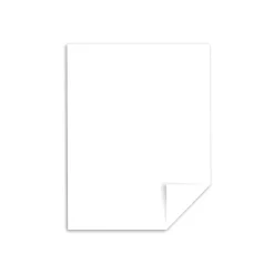 Astrobrights Card Stock<Neenah Exact Index 110 lb. Cardstock Paper, 8.5" x 11", White, 250 Sheets/Pack (WAU40411)