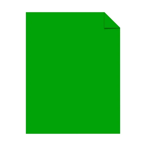 Neenah Paper Card Stock<Astrobrights 65 lb. Cover Paper, 11" x 17", Gamma Green, 1000 Sheets/Carton (22742)