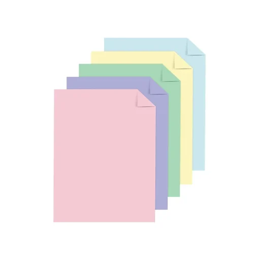 Neenah Paper Card Stock<Astrodesigns 65 lb. Cardstock Paper, 8.5" x 11", Pastel Assortment, 50 Sheets/Pack (91803)
