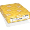 Neenah Paper Resume Paper<Classic 8.5" x 11" Business Paper, 24 lbs., Avon Brilliant White with Laid Finish, 500 Sheets/Ream (06511)