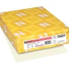Neenah Paper Resume Paper<CLASSIC Linen Writing Paper, 8 1/2" x 11", 24 lb., Linen Finish, Natural White, 500/Ream (05201)