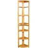 Niche Bookcases<Flip Flop 5 Shelf 67"H Corner Folding Bookcase, Medium Oak (FFC6712MO)