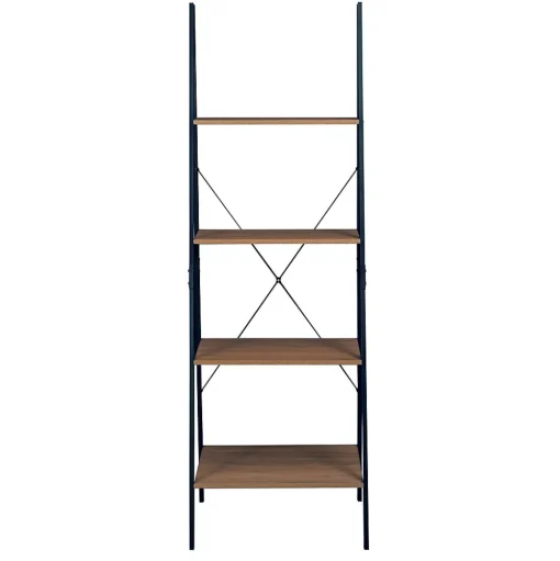 Niche Bookcases<Soho 4 Shelf 72"H Ladder Bookcase, Urban Walnut (NSBC7224UW)