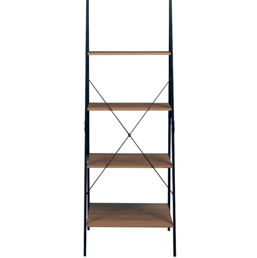 Niche Bookcases<Soho 4 Shelf 72"H Ladder Bookcase, Urban Walnut (NSBC7224UW)