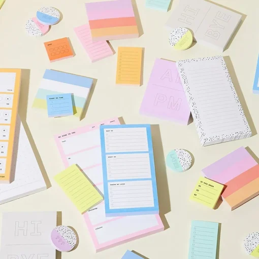 Post-it Post-It Notes<Noted by ® Grey Hi and Bye Notes, 2.9" x 4", 100 Sheets/Pad (NTD5-34-HB)