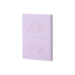 Post-it Post-It Notes<Noted by ® Lilac A.M. and P.M. Notes, 2.9" x 4", 100 Sheets/Pad