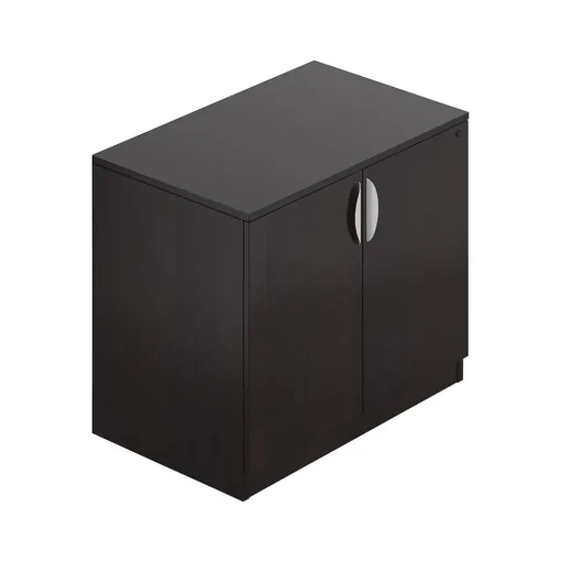 Offices to go Storage Cabinets<29.5" Laminate Storage Cabinet with 1 Shelf, American Espresso (SL3622SC-AEL)