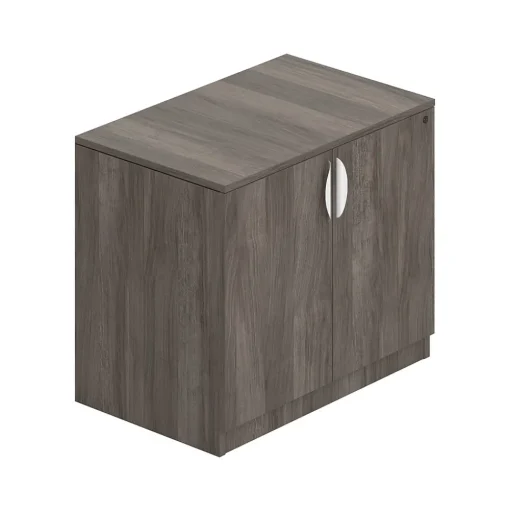 Offices to go Storage Cabinets<29.5" Laminate Storage Cabinet with Lock with 1 Shelf, Artisan Gray (TDSL3622SCAGL)