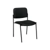 Offices to go Folding & Stacking<Fabric Armless Stacking Chair, Fabric, Black (OTG2748LQ10)