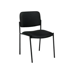 Offices to go Folding & Stacking<Fabric Armless Stacking Chair, Fabric, Black (OTG2748LQ10)