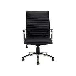 Offices to go Office Chairs<Faux Leather Executive Chair, Black (OTG11730B)