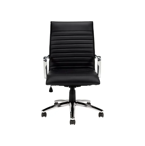 Offices to go Office Chairs<Faux Leather Executive Chair, Black (OTG11730B)