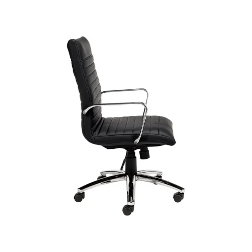 Offices to go Office Chairs<Faux Leather Executive Chair, Black (OTG11730B)