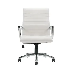 Offices to go Office Chairs<Luxhide Executive Chair, White (OTG11730BL28)