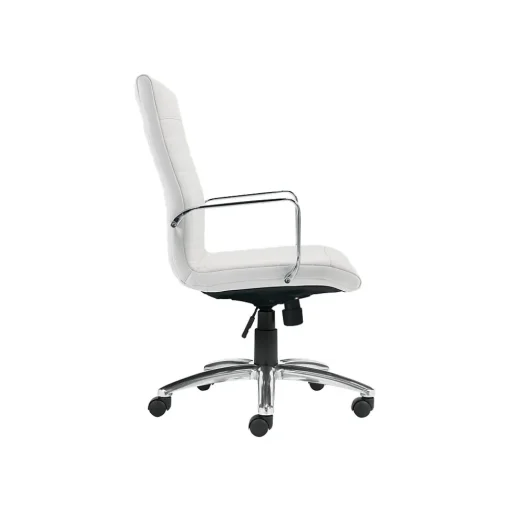Offices to go Office Chairs<Luxhide Executive Chair, White (OTG11730BL28)