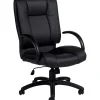 Offices to go Office Chairs<Luxhide Exec High-Back Chair, Bonded Leather, Black (OTG2700BL20)