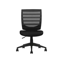 Offices to go Office Chairs<Mesh Back Fabric Task Chair, Black (OTG11922B)