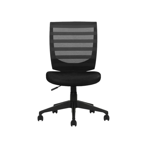Offices to go Office Chairs<Mesh Back Fabric Task Chair, Black (OTG11922B)