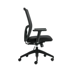 Offices to go Office Chairs<Mesh Back Luxhide Task Chair, Black (OTG3191BL20)