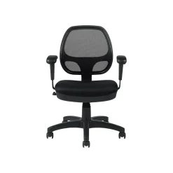 Offices to go Office Chairs<Mesh Fabric Manager Chair, Black (OTG11647B)