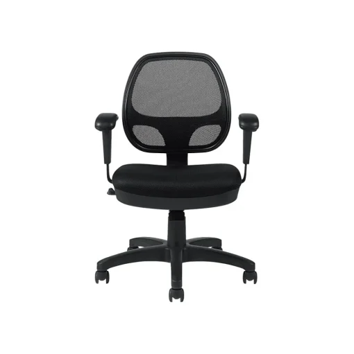 Offices to go Office Chairs<Mesh Fabric Manager Chair, Black (OTG11647B)