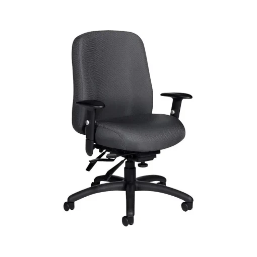 Offices to go Office Chairs<Multi-Function Fabric Task Chair, Graphite Gray (OTG11710-QL11)
