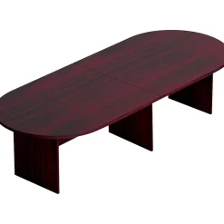 Offices to go Conference Room Tables<Racetrack Conference Table, American Mahogany, 29 1/2"H x 120"W x 48"D