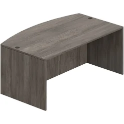 Offices to go Computer Desks<Superior 71" Desk Shell, Artisan Gray (TDSL7141BDSAGL)