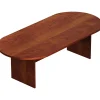 Offices to go Conference Room Tables<Superior 95" Racetrack Conference Table, American Dark Cherry (TDSL9544RSADC)