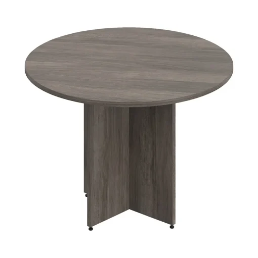 Offices to go Conference Room Tables<Superior 42" Round Conference Table, Artisan Gray (TDSL42RAGL)